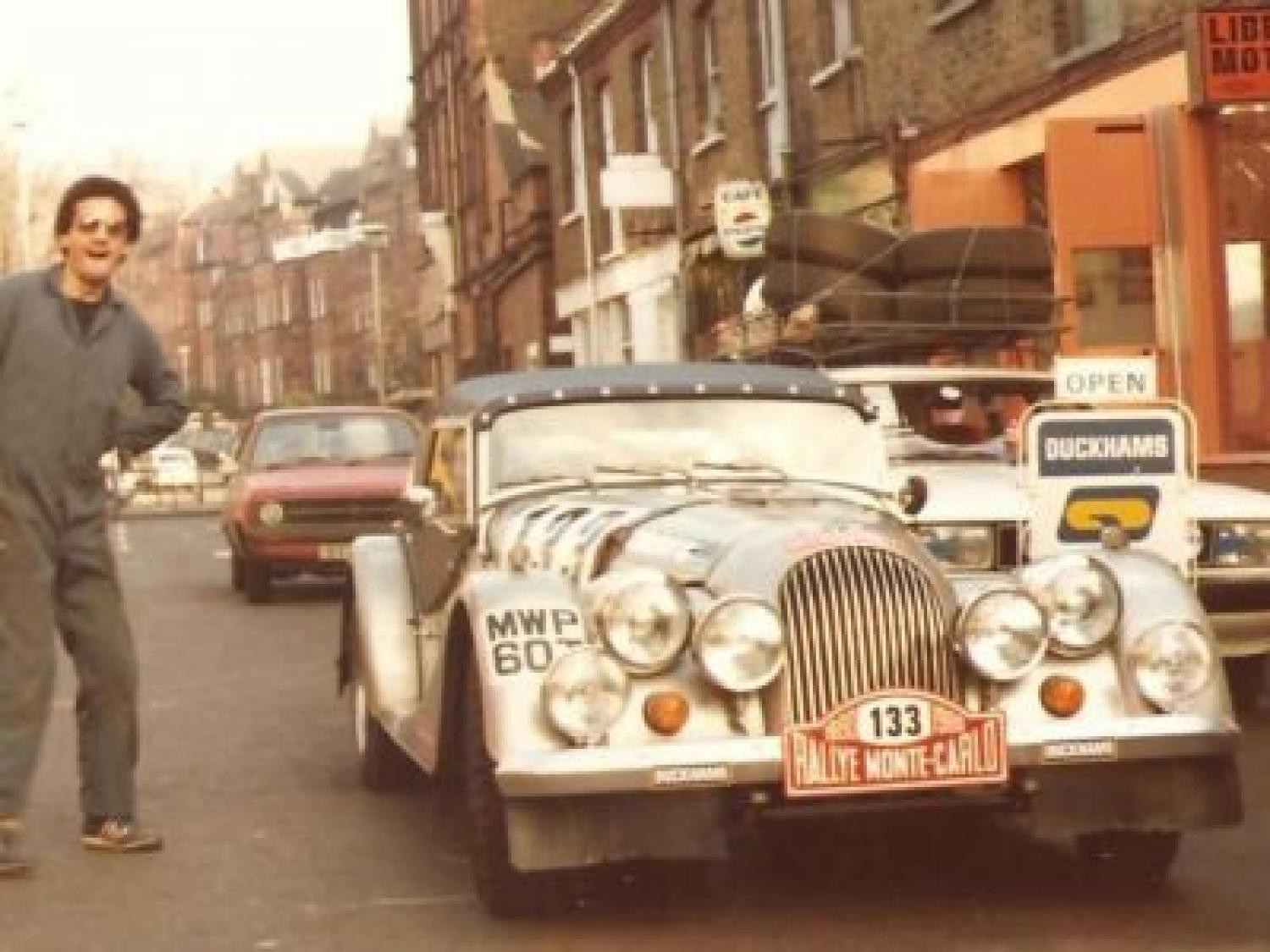 Morgan MWP 60T in the 1980 Monte Carlo Rally