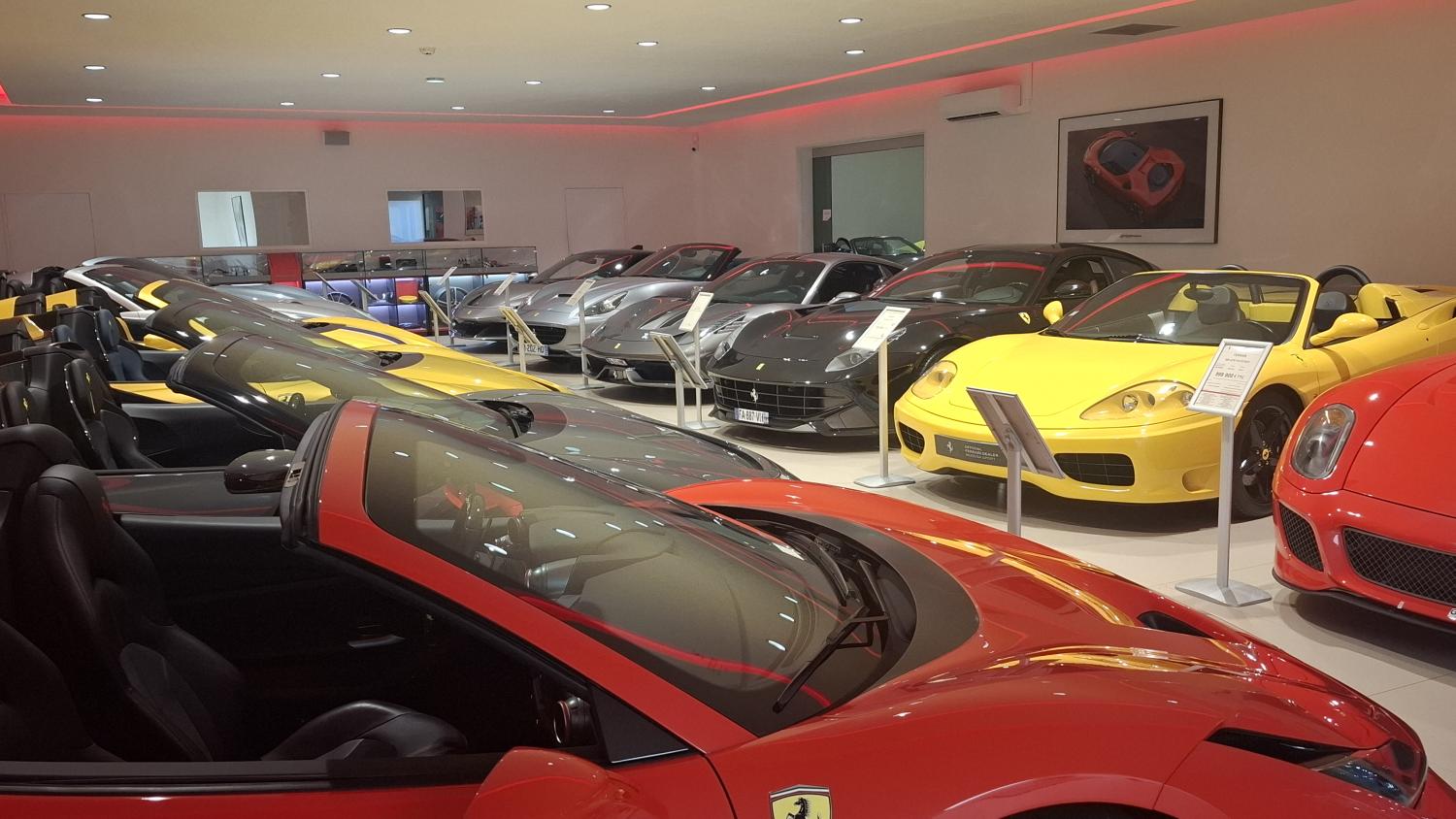 Ferrari Modena Sport dealer visit.