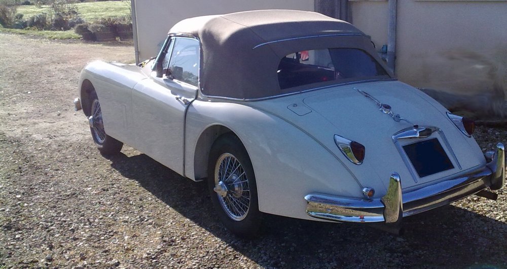 Jaguar XK 150 engine rebuilt