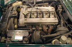 Alfa Romeo Spyder engine before