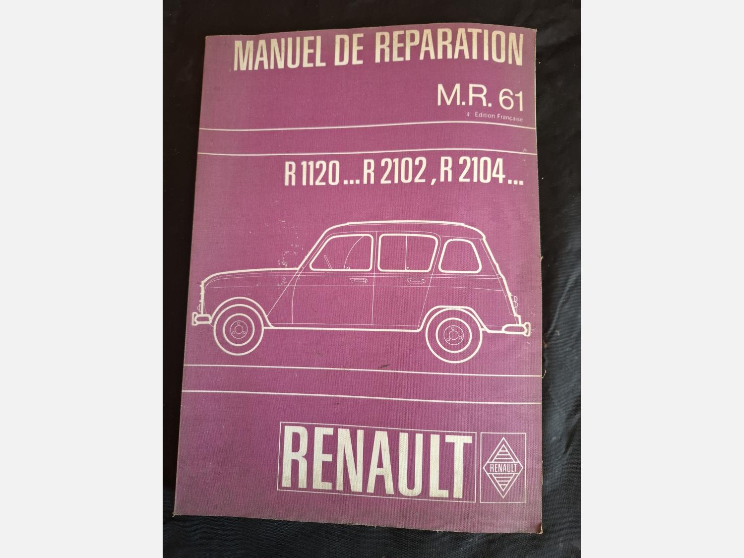 Renault 4L workshop manual